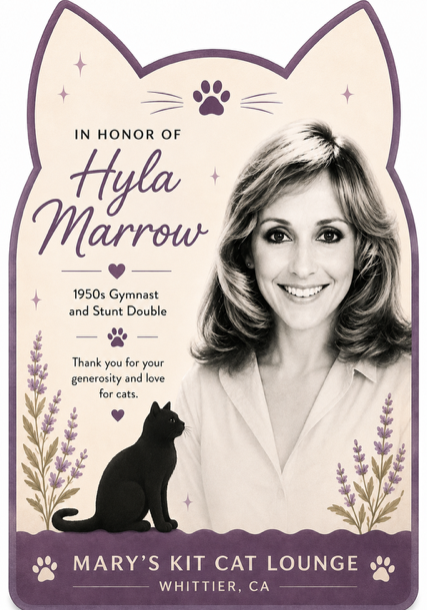 HYLA MARROW donation memorial